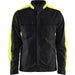 Blåkläder 4444 Industrie Stretch Bundjacke – schwarz/gelb