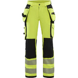Blåkläder Damen 7197 Warnschutz Stretch Handw.hose – gelb/schwarz