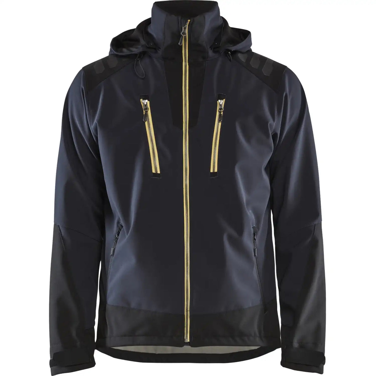 Blåkläder 4749 Softshelljacke – dunkelblau/gelb