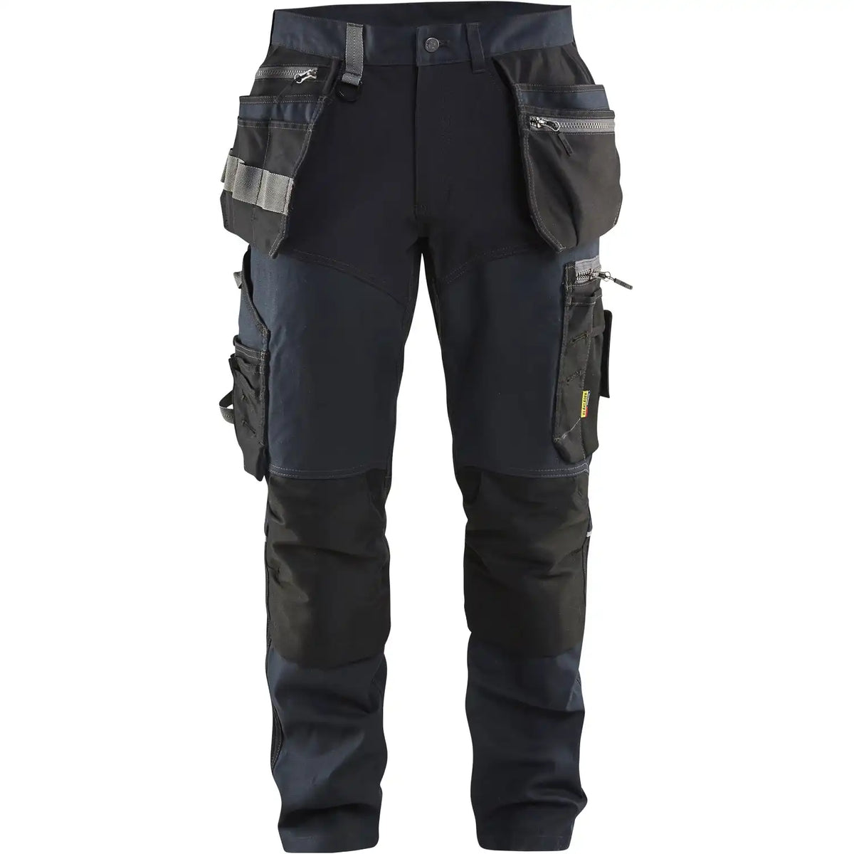 Blåkläder 1599 Canvas Stretch Handwerkerhose – dunkelmarine/schwarz