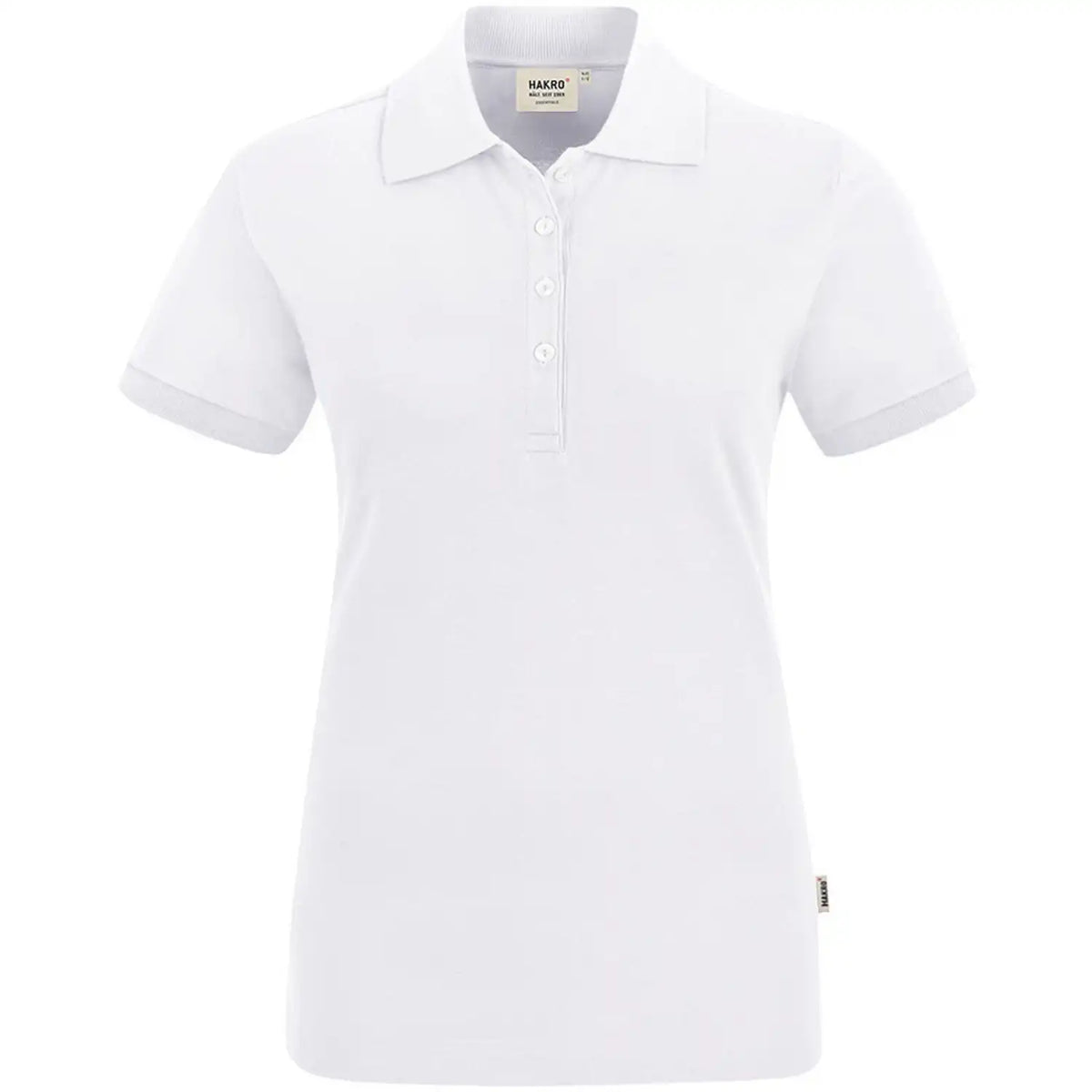 Hakro Damen 222 Poloshirt Stretch – weiß