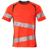 Mascot Accelerate Safe Warnschutz T-Shirt 19082-771 – rot/dunkelanthrazit