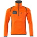 Mascot Accelerate Safe Fleecepullover – orange/dunkelanthrazit