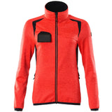 Mascot Damen Accelerate Safe Fleecejacke – rot/schwarzblau