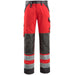 Mascot Maitland Safe Light Warnschutz Hose – rot/dunkelanthrazit