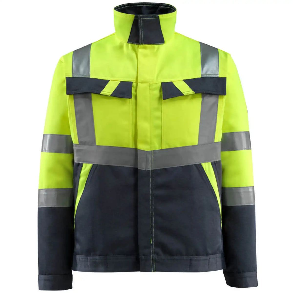 Mascot Forster Safe Light Warnschutzjacke – gelb/schwarzblau