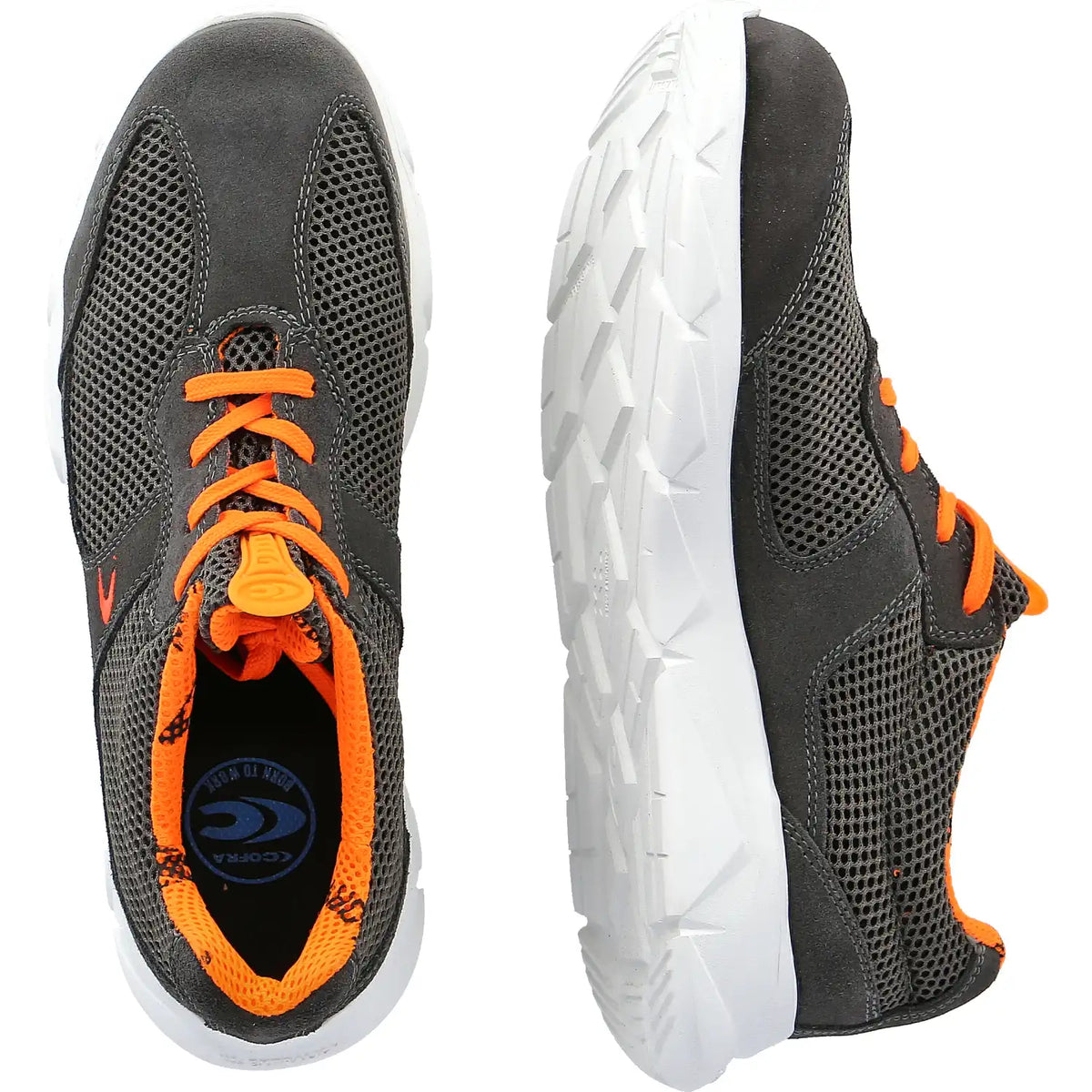 Cofra Boogie S1P Sicherheitshalbschuhe grau – grau