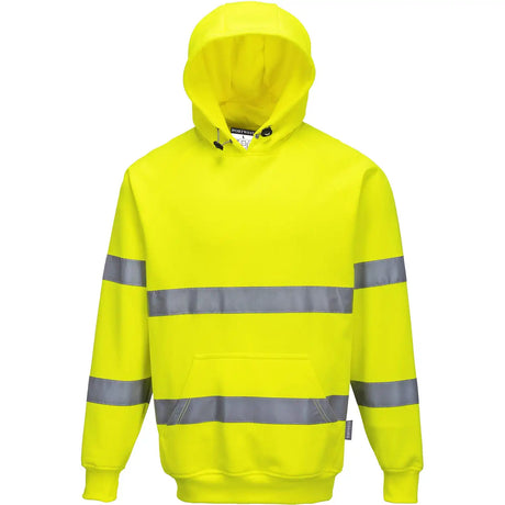 Portwest B304 Warnschutz Kapuzen-Sweatshirt – gelb