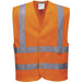 Portwest m. Schulterrefl. C370 Kl.2 Mesh Warnweste – orange