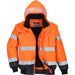 Portwest C465 Kontrast Warnschutz Pilotenjacke – orange/marine