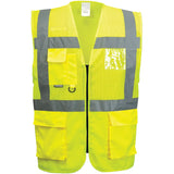 Portwest Madrid Kl.1 Mesh Warnweste Executive – gelb
