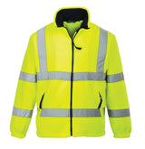 Portwest Mesh-Futter F300 Warnschutz Fleecejacke – gelb
