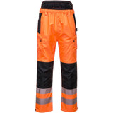 Portwest PW342 PW3 Extreme Warnschutz Regenhose – orange/schwarz