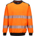 Portwest PW379 PW3 Warnschutz Sweatshirt – orange/schwarz