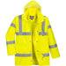 Portwest RT60 Bahn Warnschutz Regenjacke – gelb