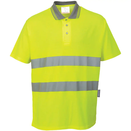 Portwest S171 Komfort Warnschutz Polo-Shirt – gelb