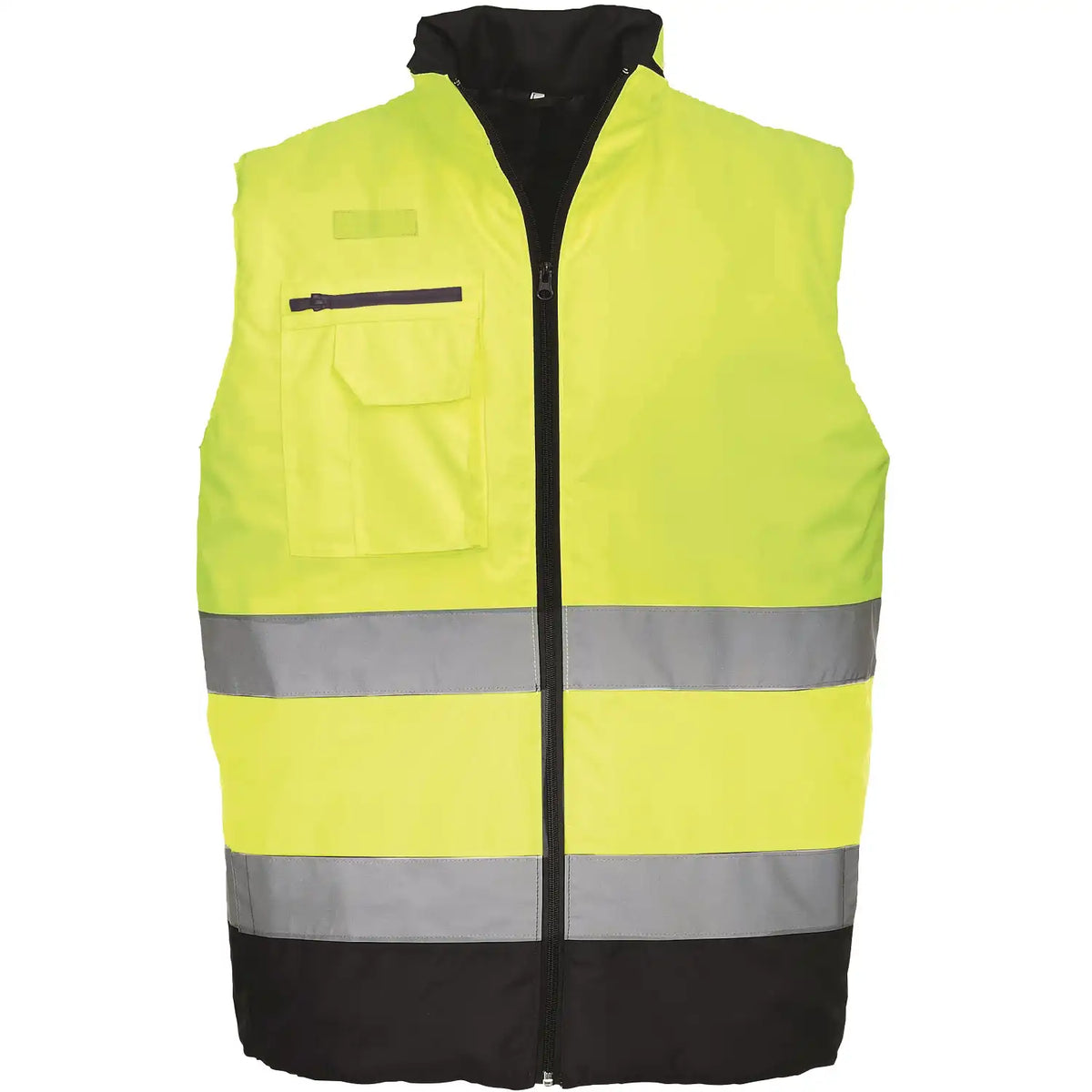Portwest S267 Warnschutz Winterweste – gelb/marine