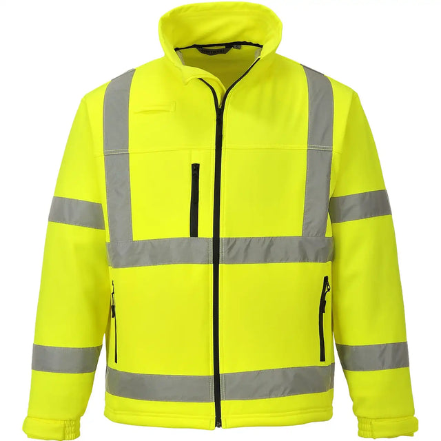 Portwest S424 Warnschutz Softshelljacke – gelb