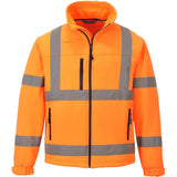 Portwest S424 Warnschutz Softshelljacke – orange