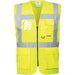 Portwest Berlin Kl. 2 S476 Warnweste Executive – gelb