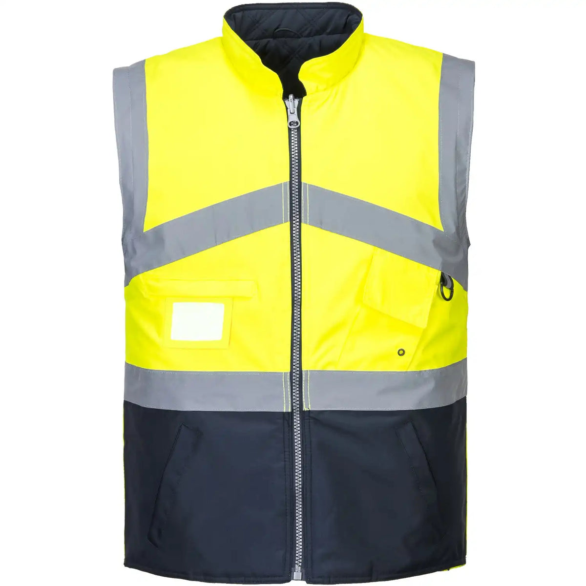Portwest S769 Warnschutz Wendejacke – gelb/marine