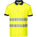 Portwest T180 PW3 Warnschutz Polo-Shirt – gelb/marine