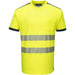 Portwest T181 PW3 Warnschutz T-Shirt – gelb/marine