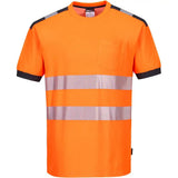 Portwest T181 PW3 Warnschutz T-Shirt – orange/grau