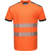 Portwest T181 PW3 Warnschutz T-Shirt – orange/schwarz