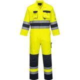 Portwest Nantes Warnschutz Overall – gelb/marine