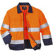 Portwest Madrid Warnschutz Bundjacke – orange/marine