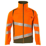 Mascot 19009 Warnschutz Stretch-Bundjacke – orange/moosgrün