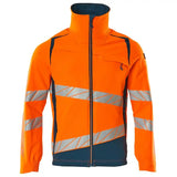 Mascot 19009 Warnschutz Stretch-Bundjacke – orange/dunkelpetroleum