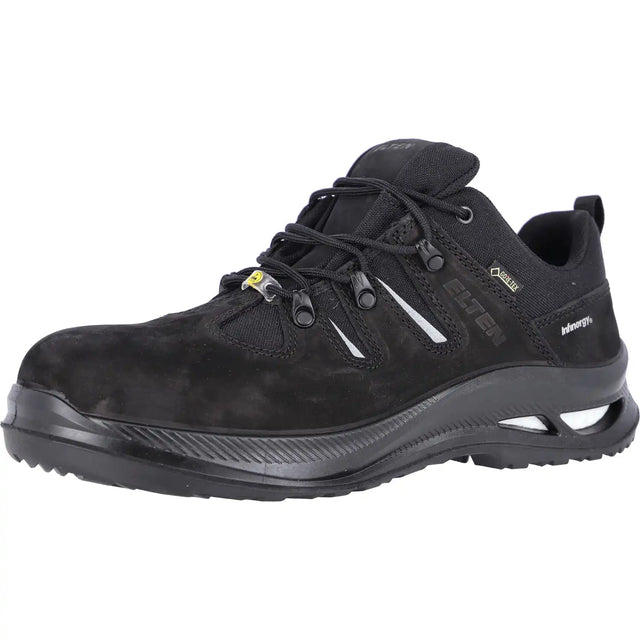 Elten Nelson GTX LOW ESD S3 Sicherheitshalbschuh schwarz – schwarz