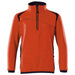 Mascot Accelerate Safe Kinder HiVis Fleecepullover – rot/schwarzblau