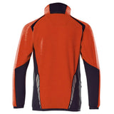 Mascot Accelerate Safe Kinder HiVis Fleecepullover – rot/schwarzblau