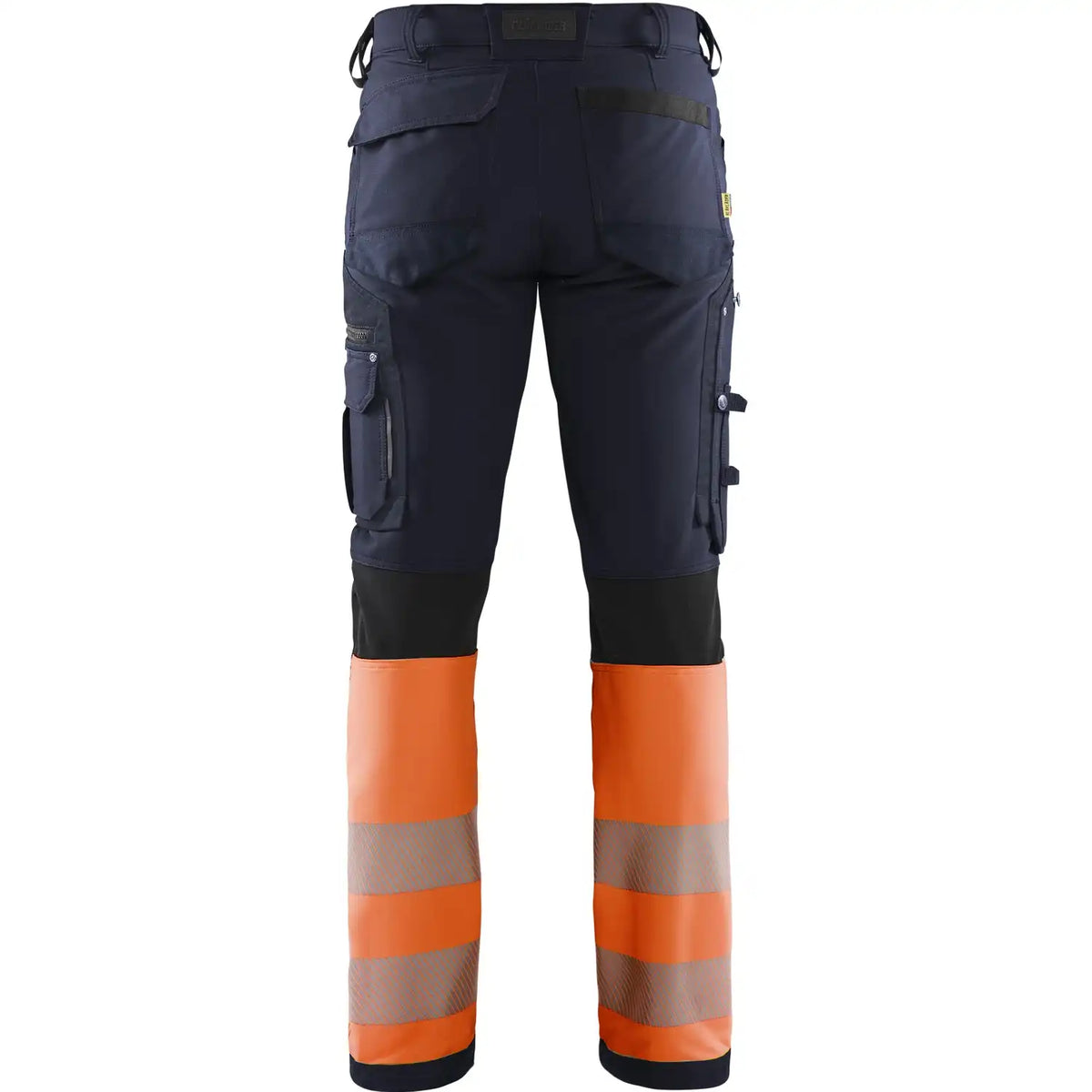 Blåkläder 1193 Warnschutz Stretch-Bundhose Kl. 1 – marine/orange