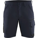Blåkläder 1423 Stretch Service-Shorts – marine/schwarz