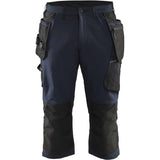 Blåkläder 1521 Stretch Handwerker-Piratenhose – marine/schwarz
