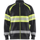Blåkläder 3551 Warnschutz Sweatjacke Kl. 1 – schwarz/gelb