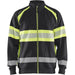Blåkläder 3551 Warnschutz Sweatjacke Kl. 1 – schwarz/gelb