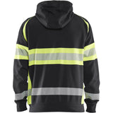 Blåkläder Kl. 1 3552 Warnschutz Kapuzen-Sweatjacke – schwarz/gelb