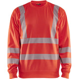 Blåkläder 3562 Warnschutz Sweatshirt Kl. 3 – rot