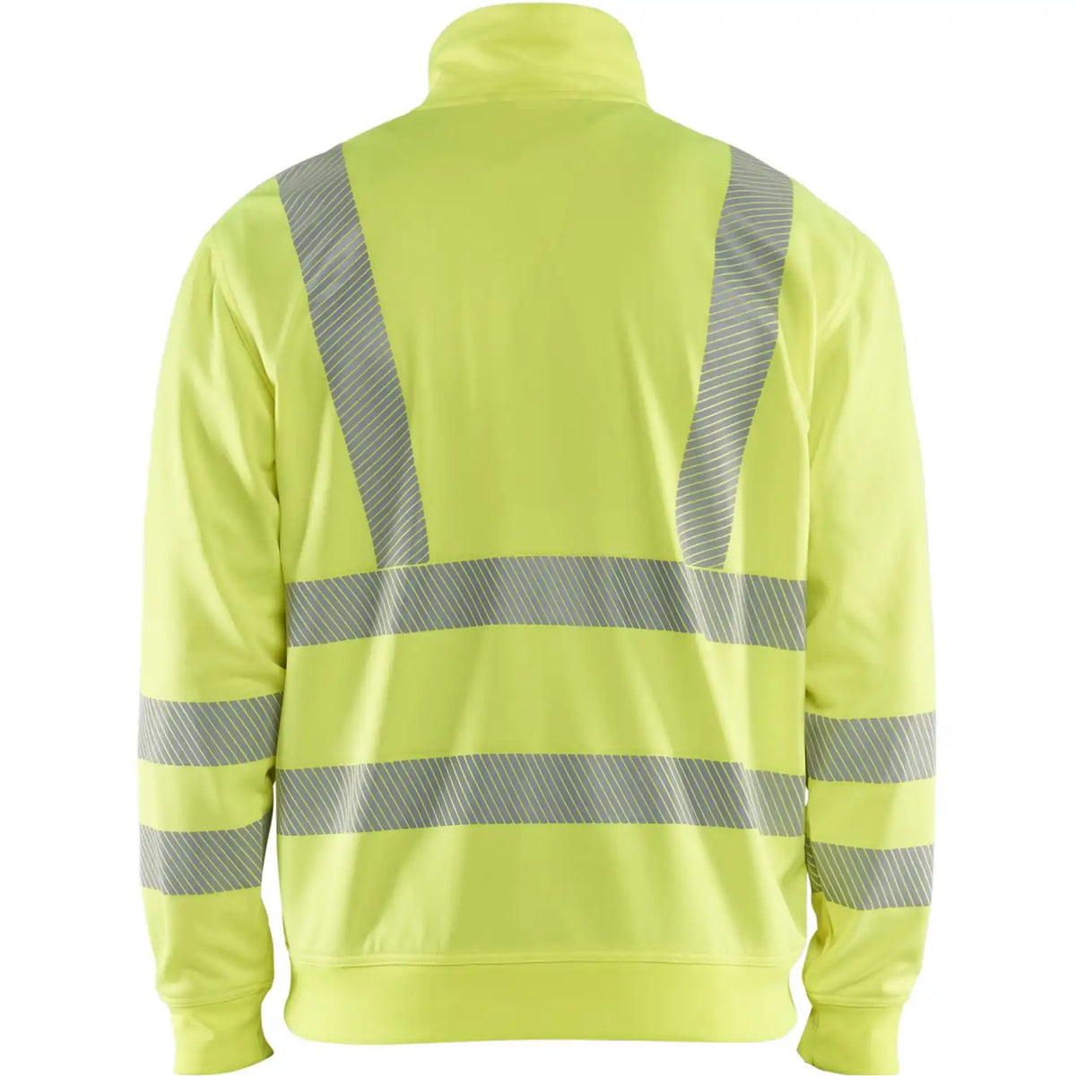 Blåkläder 3564 Warnschutz Zip-Sweatshirt Kl. 3 – gelb