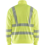 Blåkläder 3564 Warnschutz Zip-Sweatshirt Kl. 3 – gelb