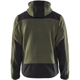Blåkläder 5940 Strickjacke – herbstgrün/schwarz