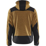 Blåkläder 5940 Strickjacke – honiggold/schwarz