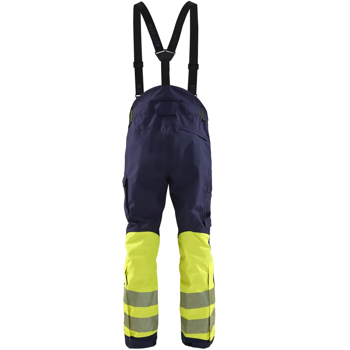 Blåkläder 1877 Warnschutz Regenhose – marine/gelb