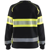 Blåkläder Damen 3409 Warnschutz Sweatshirt – schwarz/gelb