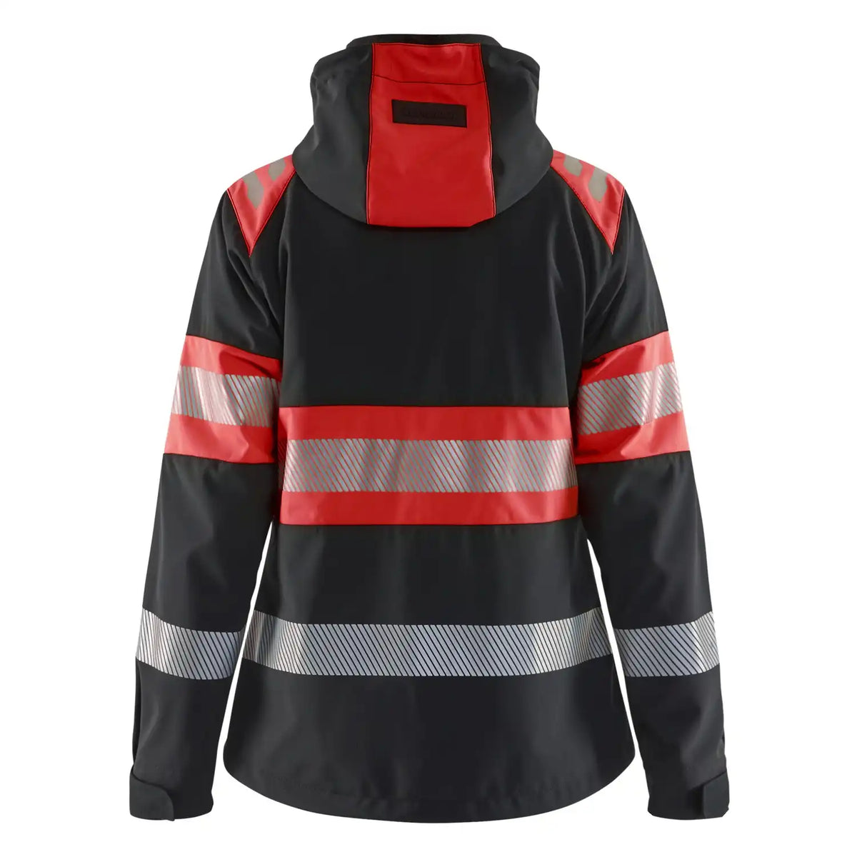Blåkläder Damen Kl1 4404 Warnschutz Softshelljacke – schwarz/rot